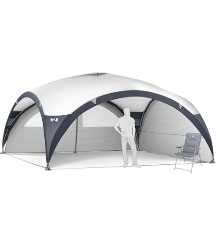 KAMPA Air Shelter 300 - Inflatable Party Tent 3 x 3 m - Awning