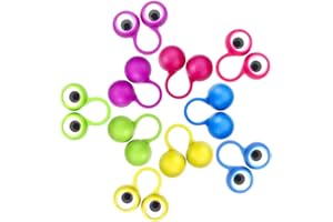 Eye Finger Marionnettes Googly Eyes Rings Party Favor Jouets de Pâques pour Les Enfants 10Pcs .NOPEILVI
