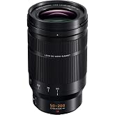 Panasonic H-ES50200E9 Leica DG Vario-Elmarit Camera Lenses (50-200mm/F2.8-4.0, Premium Telezoom, Dual IS, Dust and Water S