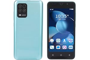 ciciglow 8Pro Smartphone, 5-Zoll-Handys ohne Sperre, RAM 512MB ROM 4 GB, Dual Card Dual Standby, Gesichtserkennung, 2200-mAh-Akku-Handy für Android(Grün)