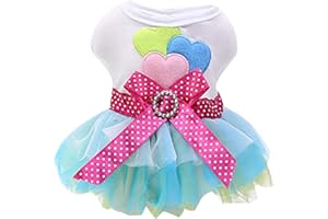 YWSTYllelty Hundemantel Winter Für Chihuahua Kleid Prinzessin Kleid Hündchen Schöne Erdbeere/Haustier Ananas Paare Haustierkleidung Hundemantel Schwarz (b-Blue, M)