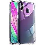 REY Cover in Gel TPU Anti-Shock per Samsung Galaxy A40, Morbido Silicone Custodie Protettivo Case, Anti-Scratch, Protettiva S