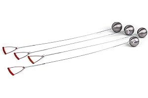 POLANIK Marteau de compétition en acier trempé 3,00 kg - 4,00 kg - 5,00 kg - 5,45 kg - 6,00 kg - 7,26 kg