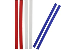 SUPER KITCHEN Règles à pâtisserie, Conçu pour Rouleaux à pâte, set de 6 pièces (Hauteur 2mm, 4 mm et 6 mm)