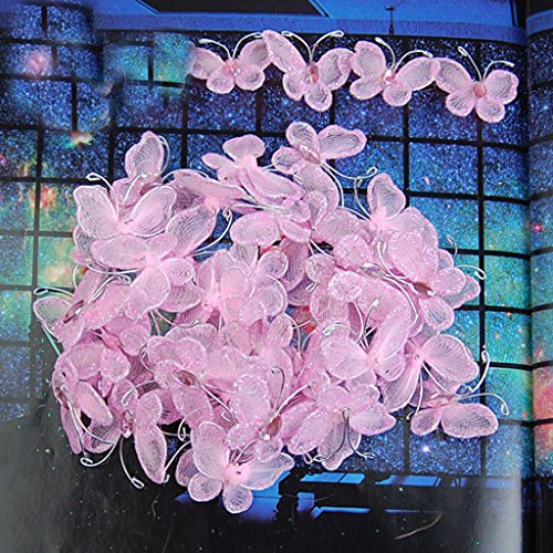 50St. Schmetterlinge Deko für Hochzeit- pink - 7