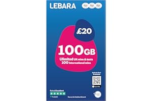 Lebara Mobile UK Carte SIM Pay As You Go