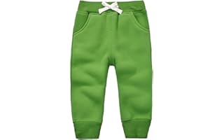 CuteOn Unisexe Enfants Élastique Taille Coton Chaud Pantalon bébé Trousers Bottoms Various Couleurs 1-5 Années