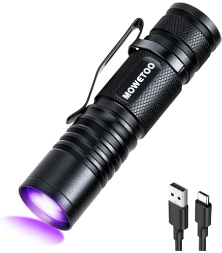 black light flashlight for bed bugs Whaply UV Flashlight, 51 LED Blacklight Flashlights 395 nM Pet Urine Detector with 3 Pack AA Batteries Cat Urine, Stains, Bug (51 LED-2 Pack) : Pet Supplies RECHOO UV Flashlight Black Light,