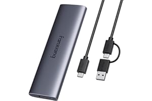 fanxiang Portable SSD 500GB External SSD USB 3.2 Gen 2 External Solid State Drive External Hard Drive Up to 1000 MB/s Type-C Ssd for Mobile Smartphones Laptops Business Travel, PS1008
