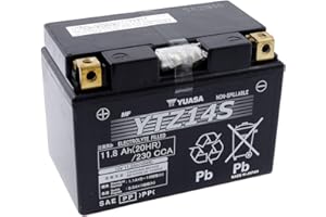 Batteria moto Yuasa YTZ14S Gel alta performance 12 V 12 Ah