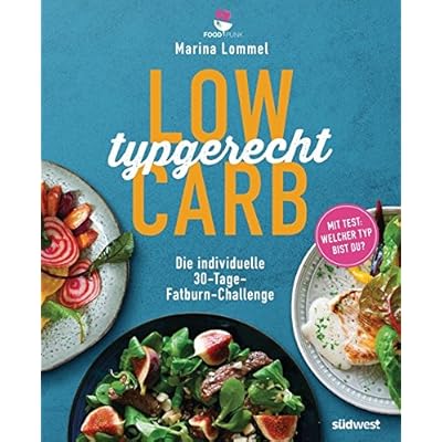 Low Carb typgerecht: Die individuelle 30-Tage-Fatburn-Challenge - Mit Test: Welcher Typ bist du?