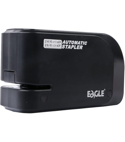 Agrafeuse électrique Transparente Q-Connect - Capacité 20 Feuilles, Avec Agrafes Standard