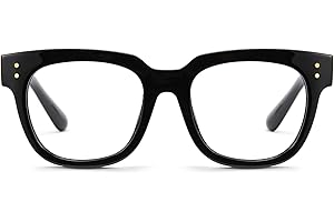 Cyxus Occhiali Nerd Retrò Luce Blu Uomo Donna Moda Da Computer Anti Mal di Testa Affaticamento Degli Occhi 8153