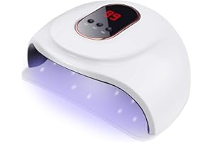 mreechan Lampe UV Sèche Ongles,lampe à ongles avec 30 perles de lampe LED,36W LED UV Sèchoir Ongles avec 3 Minuteries 30/60/99S Séchage Rapide pour Vernis Semi Permanent, Gel et Vernis
