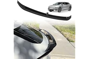 BestEvMod für EV6 Heckspoiler Kofferraumspoiler Kotflügel Zubehör Heckspoiler Lippe Schwanz Flügel Kompatibel mit 2023 2022 Kia EV6 Zubehör (Glänzendes Schwarz)