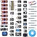 Price comparison product image For Arduino Raspberry pi Sensor kit, Kuman 37 in 1 Robot Projects Starter Kits with Tutorials for Arduino Uno RPi 3 2 Model B B+ K5