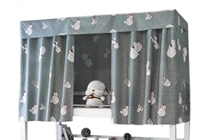 BAO CORE Bettvorhang Hochbett Etagenbett Schlafsaal Mid-Sleeper Bett Zelt Vorhang Tuch Baldachin Verbreitung Blackout Vorhänge Staubdicht Moskito Schutz Bildschirm Net Studentenwohnmein Moskitonetz