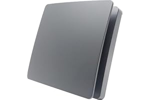 CubeTECH CTEF100t 100mm (4") Quiet Bathroom Extractor Fan with Timer Overrun Delay. Black Smooth.