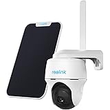 Reolink 3G/4G LTE 360° View PTZ Solar Battery Security Camera Outdoor, Home CCTV Wireless Camera with 355° Pan 140° Tilt, 108