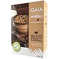 GAIA Crunchy Muesli Amaranth Zero Cholesterol High Fiber| Source of Iron | No Trans Fat| Helps in Weight Management | Healthy and Nutritious| Light and Wholesome Breakfast choice400 gm
