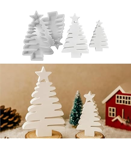 Silikonformen Gießformen Weihnachten,Silikonform Weihnachten Stern Weihnachtsbaum Silikonform Geldgeschenk Gips Gießformen Silikon Gießform Weihnachten Giessformen Silikon Tannenbaum Pralinenschachtel