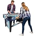 Hop N Play Environmentally Certified Engineered Wood Multiplayer Foosball Table - Professional Large Football & Soccer Table for Kids & Adults | Ideal for Office & Home | 48x24x32 Inches (Green)