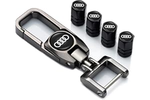 LABSTANDARD pour Auto Porte clef, Valve pneu voiture et Porte-clé voiture voiture pour, Bouchon valve pneu, Bouchon de valve, Voiture Accessoires, Noir