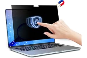 ZOEGAA Macbook Pro 16 Inch Privacy Screen(2021-2024, M1/M2/M3/M4), Magnetic Removable Anti Blue Light Macbook Pro 16 Privacy Screen With Webcam Cover for Apple Mac Pro 16.2 in (A2991/A2485/A2780)