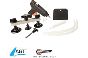 ‎AGT AGT Ausbeulwerkzeug: Kfz-Reparatur-Set KRS-10.de für Dellen (Auto Dellen Reparatur Set, Hagelschaden Reparatur Set, Entfernen Heißkleber)