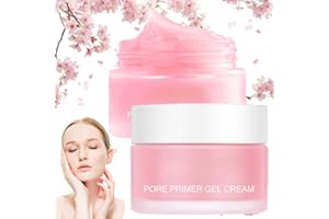 BUKEZUDANG 2 Stück Pore Primer Gel Cream, Make-Up Basis Concealer Cream, Gesichts-Make-up-Primer, Porenfüllende Gel Creme, Grundierung für das Gesicht, Invisible Pore Face Primer, für Alle Hauttöne Geeignet,