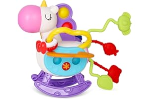 SHMILY Montessori Travel Toys for 12 24 months Toddlers & Babies： Early Development & Activity Sensory Toys with Aeroplane Activities Fun & Educational Toys for 1 Year Old Boys & Girls Ideal Baby Toys