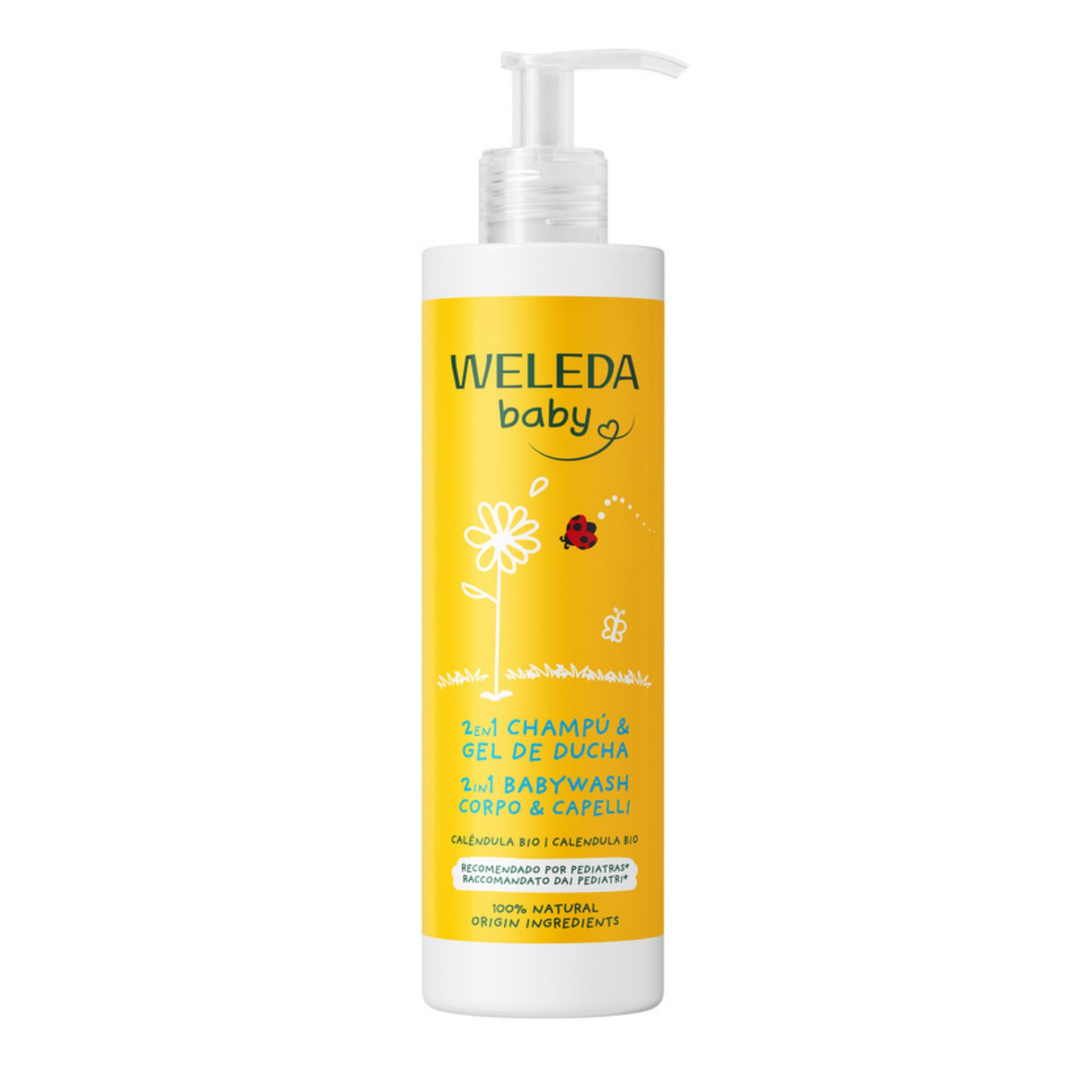 Weleda champú y gel 2 en 1 de caléndula