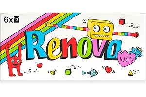 Renova Pañuelos de bolsillo Kids Compacto -1 pack de 6 paquetitos