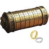 Da Vinci Code Mini Cryptex for Christmas Valentine's Day Most Interesting Birthday Gifts for Boyfriend and Girlfriend Brain T