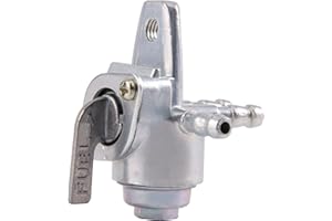 GOOFIT 3 Interface Commutateur de Filtre Robinet réservoir Carburant Vanne avec Ligne Replacement for 50cc 70cc 90cc 110CC 125CC Scooter Kart Sand Dunes Cross Country Vehicle ATV 4 Wheel Motorcycle