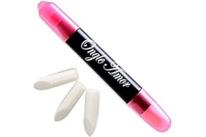 ONGLE AMOR 1 stylo correcteur dissolvant ongles -stylo CORRECTEUR vernis semi permanent - ongle en gel - nail art - baby boomer + 3 mines de rechange stylo dissolvant - SET DE 1 CRAYON DISSOLVANT (1 stylo)