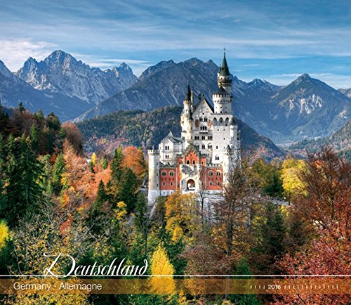 Deutschland 2016 - Germany - Bildkalender (33,5 x 29) - Landschaftskalender