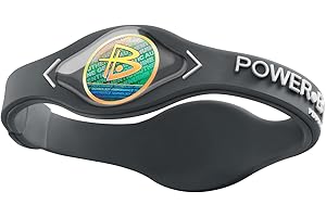 Power Balance L'originale braccialetto da polso originale, in gomma siliconica, per uomini e donne, sicuro, impermeabile, leggero, durevole