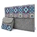 Produktbild Te-Rich-iPad Pro 12.9 "Fall-Abdeckung Sleeve, 13,3-Zoll-MacBook Air / Pro Retina Sleeve Ultrabook Netbook Laptop-Tasche-böhmischer Art mit kleinen Filz-Tasche für Maus