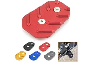 Heinmo Motorcycle Rear Foot Brake Lever Pedal Enlarger Extension Peg Pad Extender For Hon da CB500X CB 500X CB500 X 2019 2020 Dirt Bike (Red)