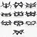 Produktbild Johnson & Sookie Black Lace bat/Owl/Fox/Venezianische Masken/Stoff/Lace Maske Etc Masquerade Mask (10 Stücke)