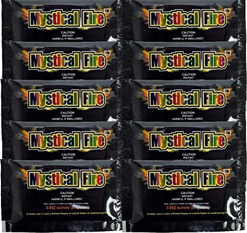 Mystical Fire Campfire Fireplace Colorant 0.882 oz Packets by Mystical Fire