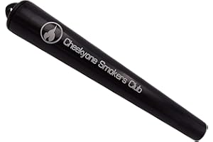 CheekyOne Smokers Club One Smokers Club Metal King Size Joint Tube cig case (Black)