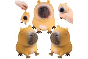 EZOULUOBA Capybara Squeeze Toy,Kapybara Stressball Kinder,Kugelfisch Stressball,Stress Spielzeug,Capybara Antistress Spielzeug,3 Stück