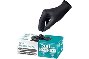 ACE Guard engångshandskar - nitrilmaterial - latexfria - storlek S