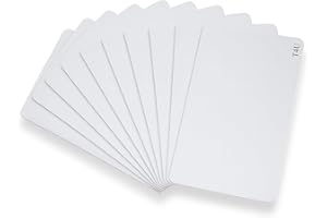 Lot de 10 Cartes RFID 13.56Mhz | Programmable MCT Android | UID modifiable | Puce CUID | T4U®