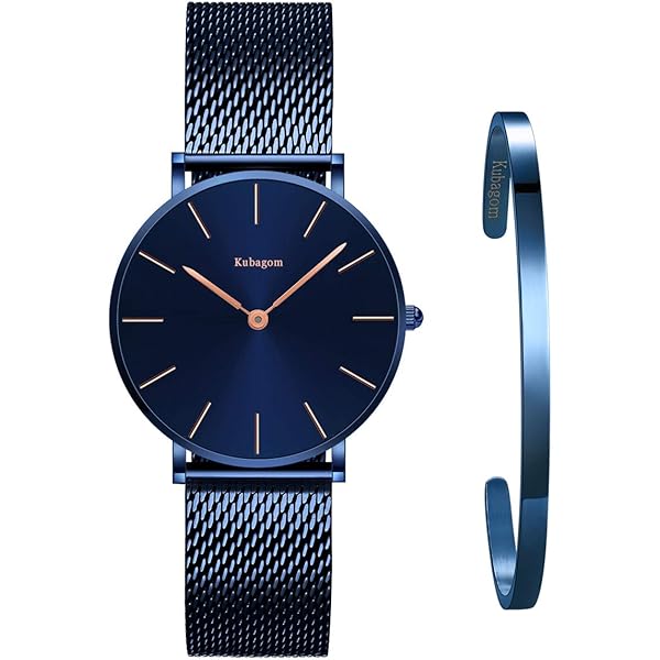 OLEVS Damen Uhr Ultradünn - Edelstahl Mesh Armband, Wasserdicht, Mit Datum & Diamanten, Quarzwerk Für Frauen