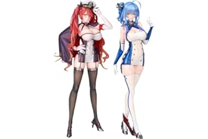 Xinchangda Azur Lane Figures, Uss Honolulu/USS St. Louis Game Cartoon Figure Statue Pvc Action Figurine Ornamenti Regali per i Fan 26 cm