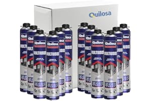 DISPIVAL Caja 12 Uds. Espuma Poliuretano Orbafoam Multiusos Pistola 700 Ml