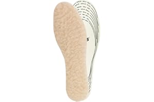 Kaps Wool Kids, Semelles pour Enfants en Laine 100% Naturelle pour Chaussures d'Hiver, Toutes Tailles Disponibles, Taille Ajustable à Découper